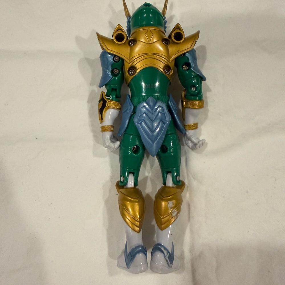 Power Rangers Mystic Force Green Dragon Fire Ranger Action Figure 2006 - Picture 5 of 5